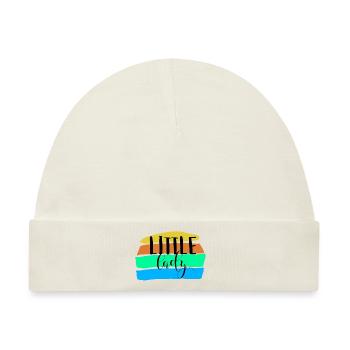 Little Lady - Baby Premium Organic Mütze - Naturweiß - Vorne