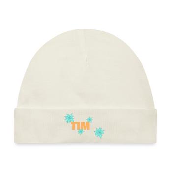 Edelweiß Tim - Baby Premium Organic Mütze - Naturweiß - Vorne