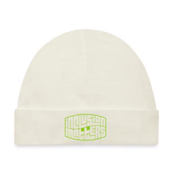 inclusion matters Logo Zitat - Baby Premium Organic Mütze - Naturweiß - Vorne