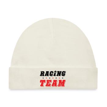 Racing Team - Baby Premium Organic Mütze - Naturweiß - Vorne