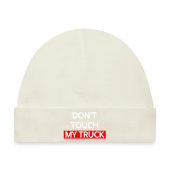 Truck - Baby Premium Organic Mütze - Naturweiß - Vorne