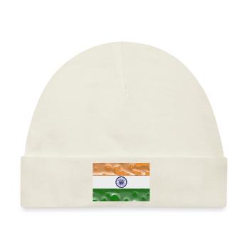 Indien - Baby Premium Organic Mütze - Naturweiß - Vorne
