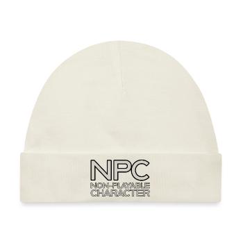 NPC nicht spielbarer Charakter - Baby Premium Organic Mütze - Naturweiß - Vorne