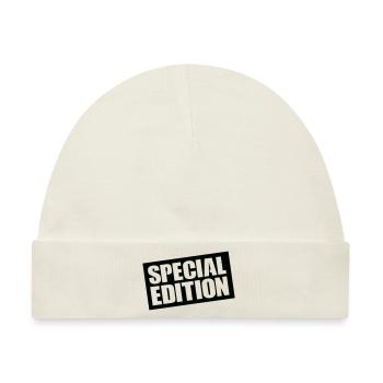 special edition - Baby Premium Organic Mütze - Naturweiß - Vorne