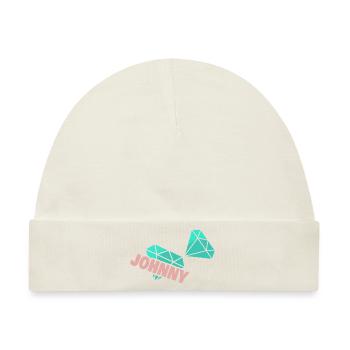 Papa Johnny - Baby Premium Organic Mütze - Naturweiß - Vorne