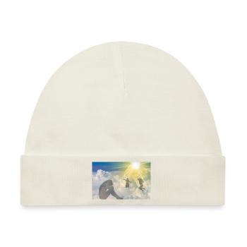 Himmlische Schatten - Baby Premium Organic Mütze - Naturweiß - Vorne
