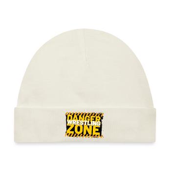 Wrestling Danger Zone - Baby Premium Organic Mütze - Naturweiß - Vorne