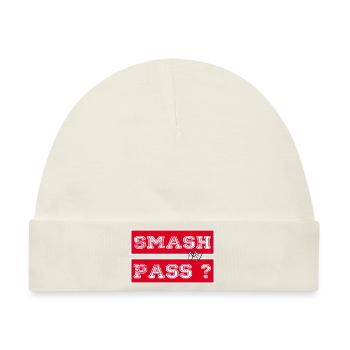 Smash or Pass - Baby Premium Organic Mütze - Naturweiß - Vorne