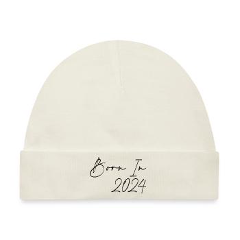 2024 - Baby Premium Organic Mütze - Naturweiß - Vorne