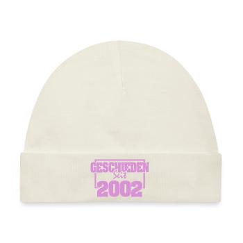 Geschieden 2002 - Baby Premium Organic Mütze - Naturweiß - Vorne