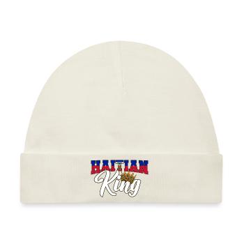 Haiti Haitian Flagge Ayiti Haitianer I Geschenk - Baby Premium Organic Mütze - Naturweiß - Vorne