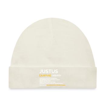 Justus - Baby Premium Organic Mütze - Naturweiß - Vorne