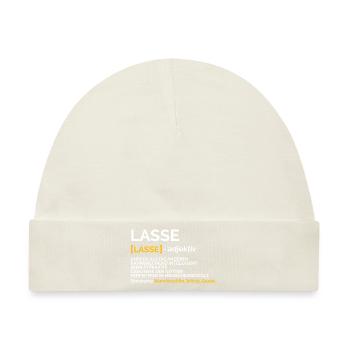 Lasse - Baby Premium Organic Mütze - Naturweiß - Vorne