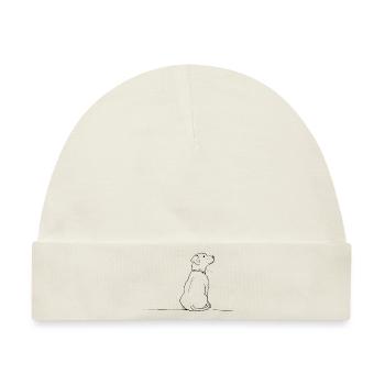Dog doodle - Baby Premium Organic Mütze - Naturweiß - Vorne