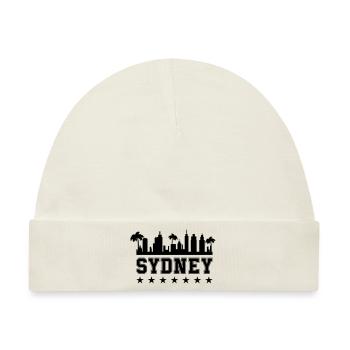 sydney - Baby Premium Organic Mütze - Naturweiß - Vorne
