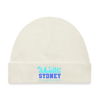 sydney 02 - Baby Premium Organic Mütze - Naturweiß - Vorne