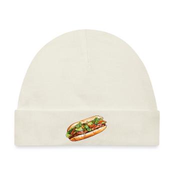 Banh Mi - Baby Premium Organic Mütze - Naturweiß - Vorne