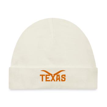 Texas - Baby Premium Organic Mütze - Naturweiß - Vorne
