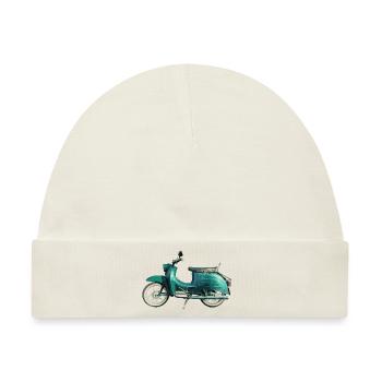 Simson Schwalbe KR51/1 - Baby Premium Organic Mütze - Naturweiß - Vorne