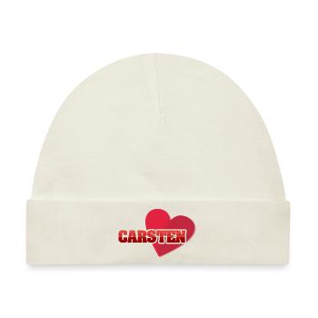 Carsten - Baby Premium Organic Mütze - Naturweiß - Vorne