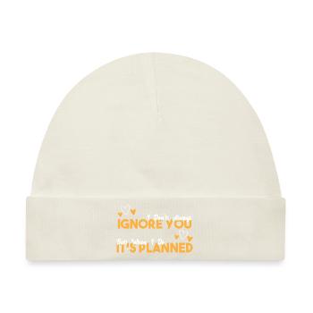 Verhaltenstherapie Therapie Verhalten - Baby Premium Organic Mütze - Naturweiß - Vorne