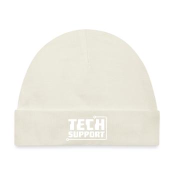 Technischer Support - Baby Premium Organic Mütze - Naturweiß - Vorne