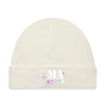 MFA Medizin Mediziner - Baby Premium Organic Mütze - Naturweiß - Vorne
