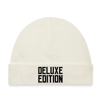 deluxe edition 1 - Baby Premium Organic Mütze - Naturweiß - Vorne