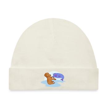 Kämpfen - Baby Premium Organic Mütze - Naturweiß - Vorne