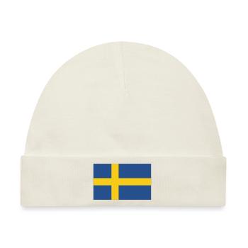 schweden - Baby Premium Organic Mütze - Naturweiß - Vorne