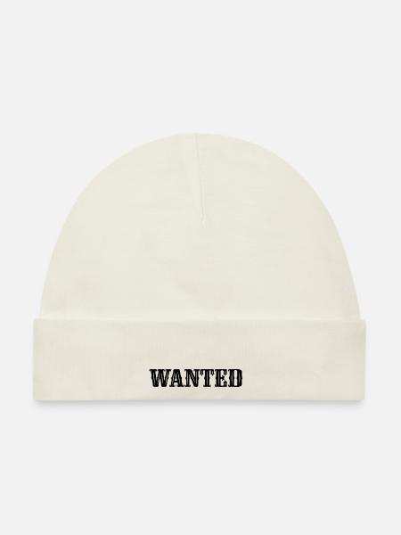 Wanted 3 - Baby Premium Organic Mütze - Naturweiß