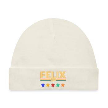 Felix - Baby Premium Organic Mütze - Naturweiß - Vorne