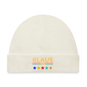 Klaus - Baby Premium Organic Mütze - Naturweiß - Vorne