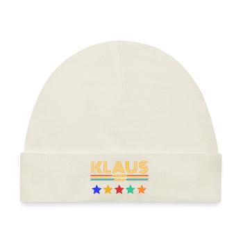 Klaus - Baby Premium Organic Mütze - Naturweiß - Vorne