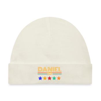 Daniel - Baby Premium Organic Mütze - Naturweiß - Vorne