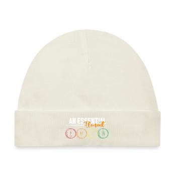 Periodensystem - Baby Premium Organic Mütze - Naturweiß - Vorne