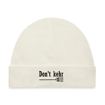 Don't Kehr - Baby Premium Organic Mütze - Naturweiß - Vorne