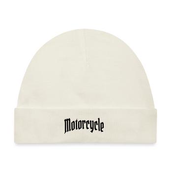 Motorcycle - Baby Premium Organic Mütze - Naturweiß - Vorne