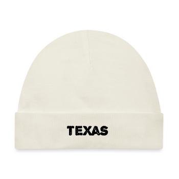 Texas - Baby Premium Organic Mütze - Naturweiß - Vorne