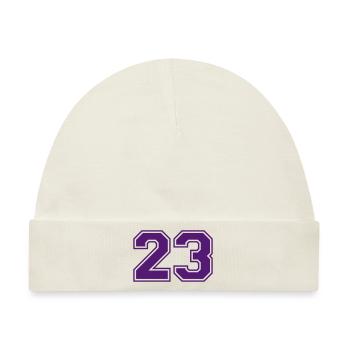 23 - Baby Premium Organic Mütze - Naturweiß - Vorne