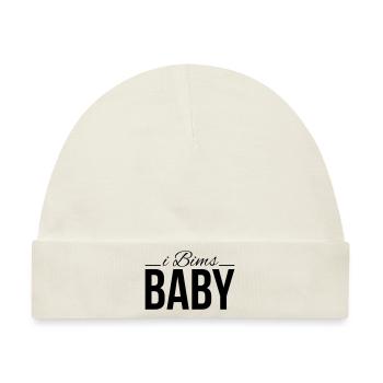 i bims baby - Baby Premium Organic Mütze - Naturweiß - Vorne
