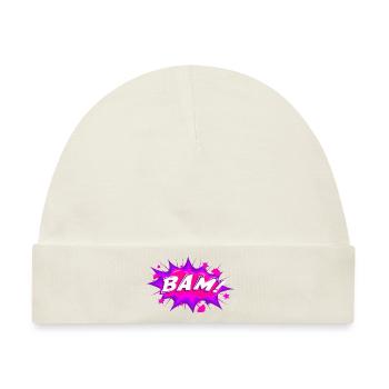 BAM 2 - Baby Premium Organic Mütze - Naturweiß - Vorne