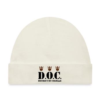 D.O.C. - District of Cologne - Baby Premium Organic Mütze - Naturweiß - Vorne