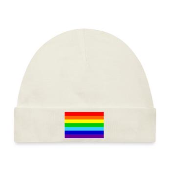 Flagge - Baby Premium Organic Mütze - Naturweiß - Vorne