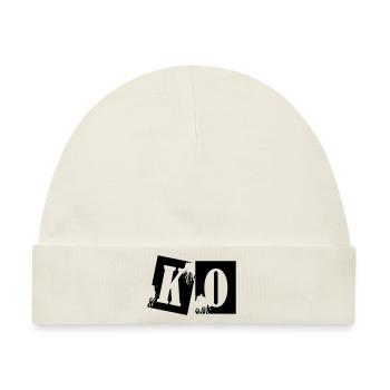ko_boxing_01 - Baby Premium Organic Mütze - Naturweiß - Vorne
