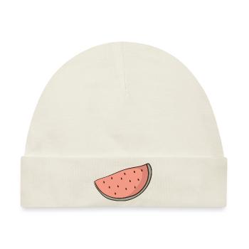 Wassermelone - Baby Premium Organic Mütze - Naturweiß - Vorne