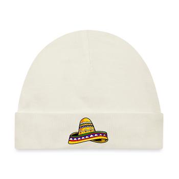Sombrero - Baby Premium Organic Mütze - Naturweiß - Vorne