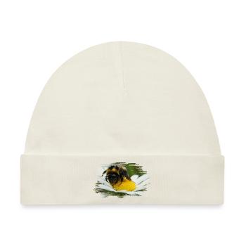 Hummeln gehört zu den Wildbienen - Baby Premium Organic Mütze - Naturweiß - Vorne