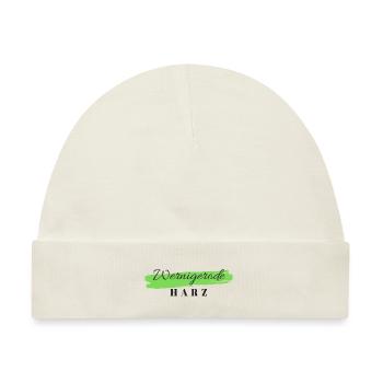 Wernigerode Harz - Baby Premium Organic Mütze - Naturweiß - Vorne