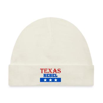 Texas Rebell - Baby Premium Organic Mütze - Naturweiß - Vorne